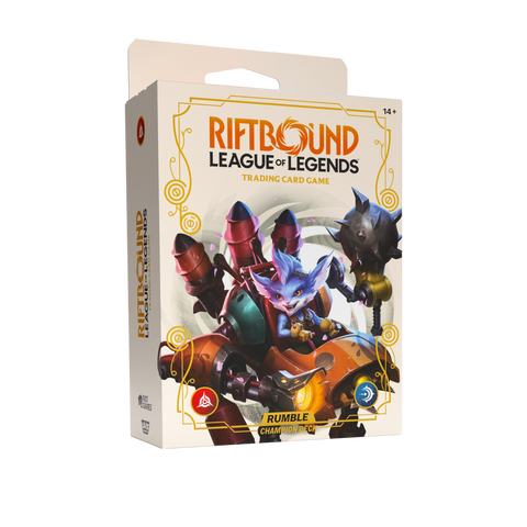 Riftbound: League of Legends TCG - Spiritforged Champion Deck: Rumble Display - Magic Draw