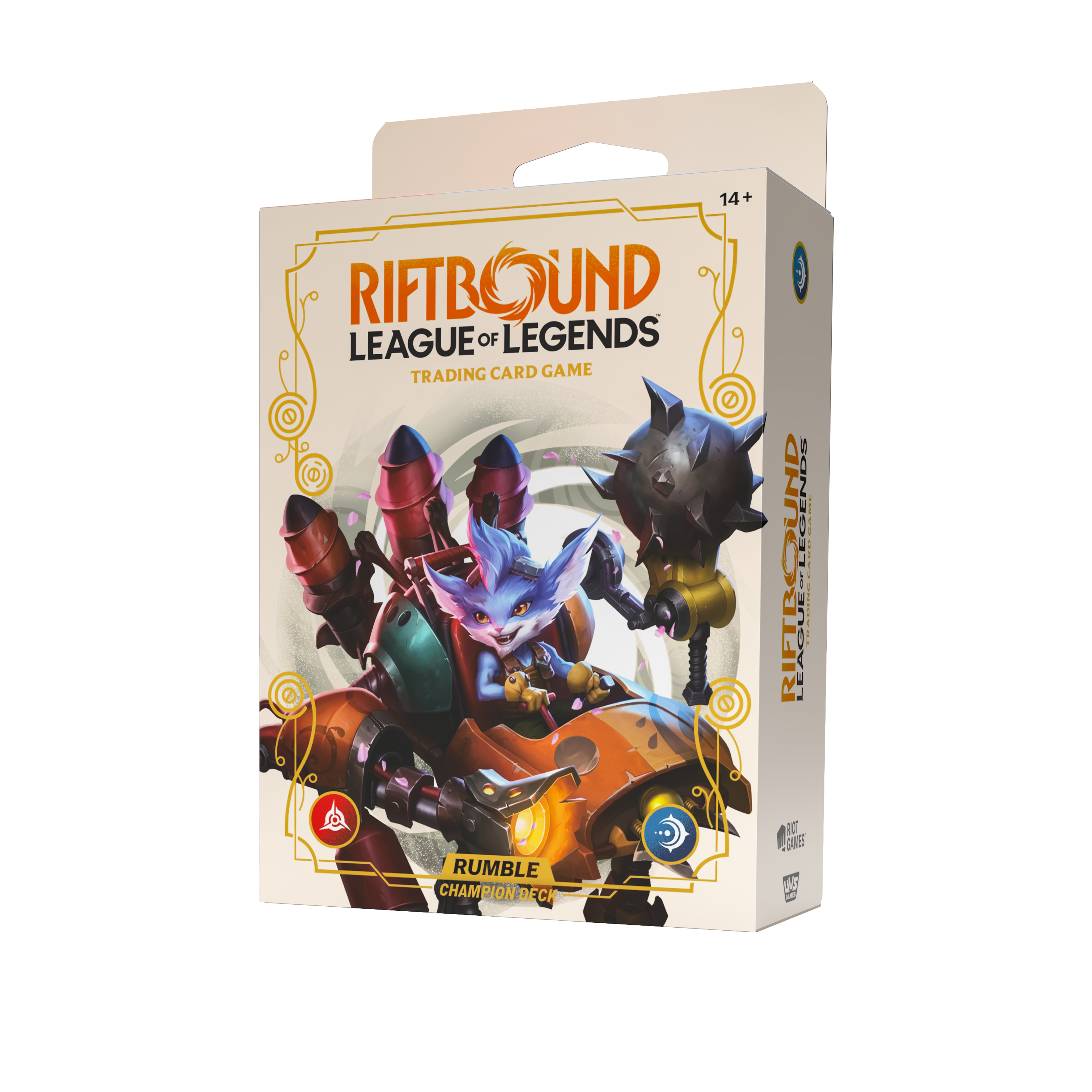 Riftbound: League of Legends TCG - Spiritforged Champion Deck: Rumble Display - Magic Draw