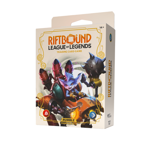 Riftbound: Spiritforged Champion Decks – Fiora & Rumble | English | Sealed