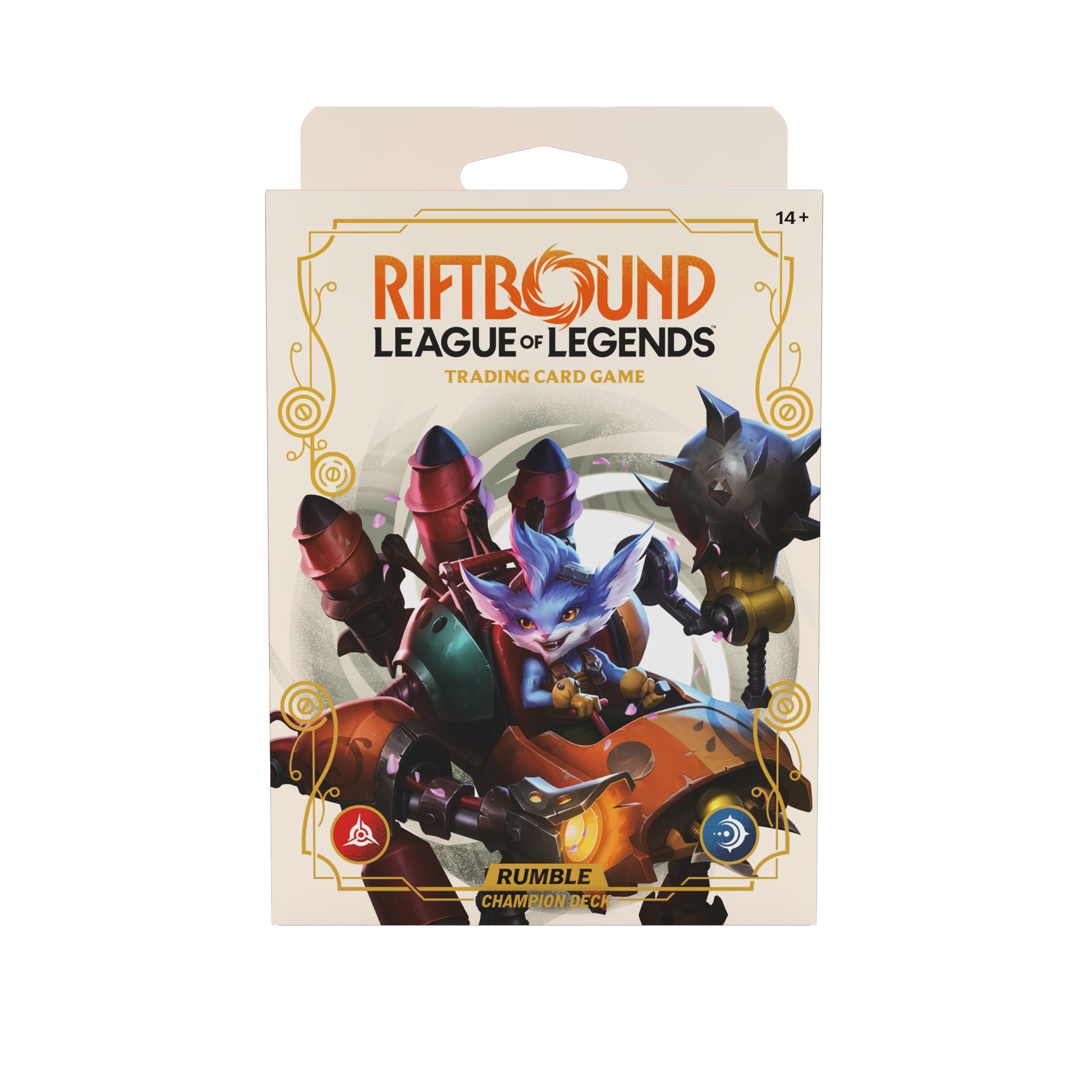 Riftbound: League of Legends TCG - Spiritforged Champion Deck: Rumble Display - Magic Draw