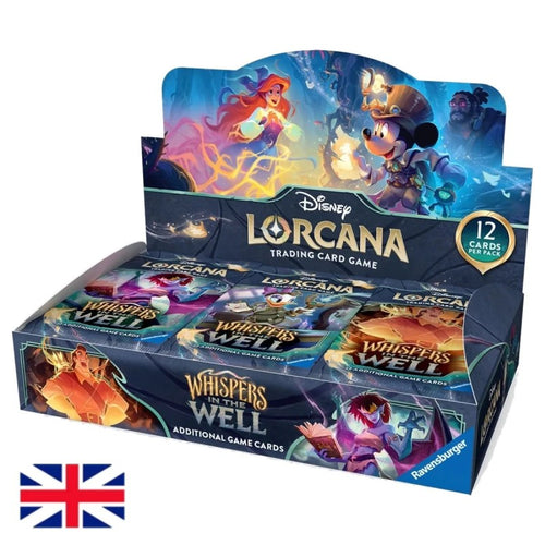 Disney Lorcana: Whispers in the Well Booster Box – 24 Packs | English | Sealed