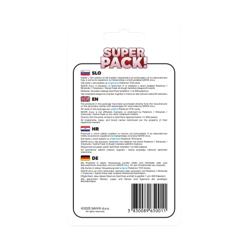 Saivix Super Repack 50 – Pokémon TCG | 50 Cards Per Pack - Magic Draw
